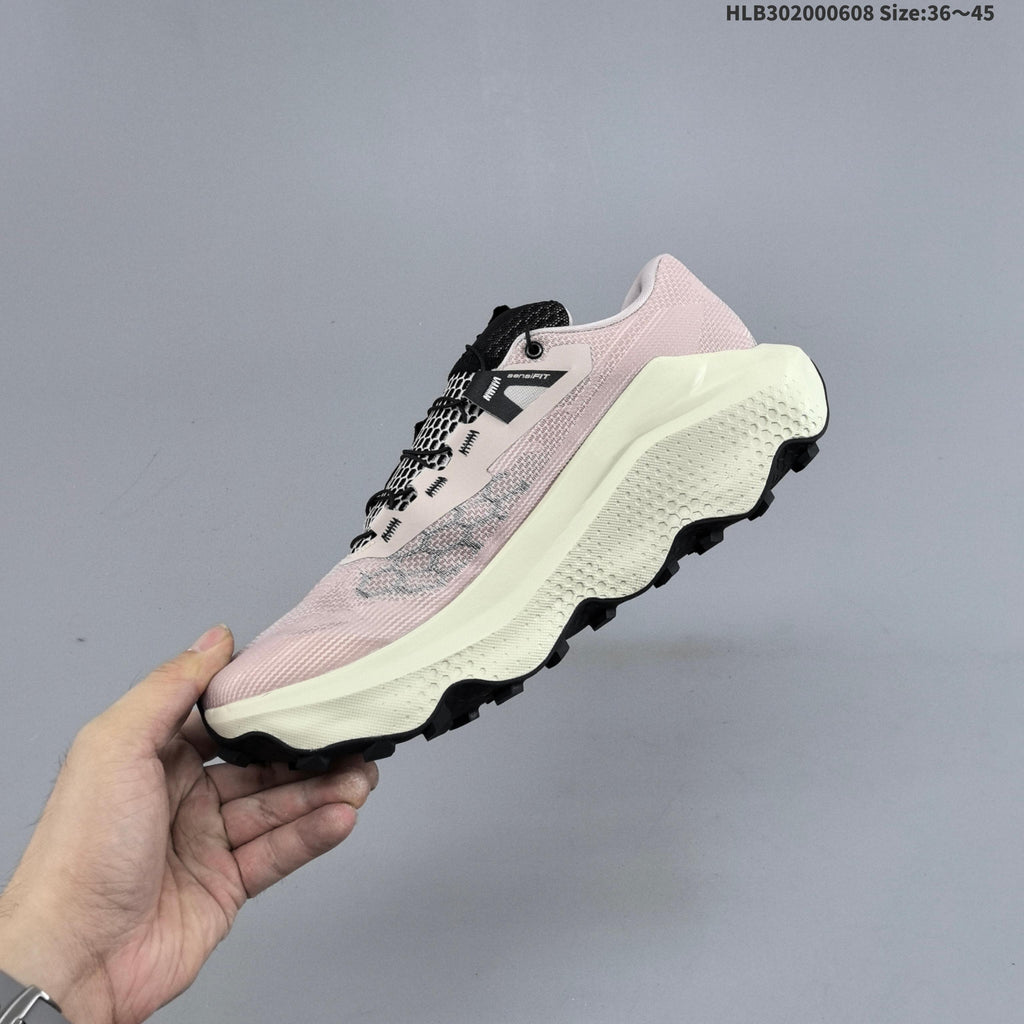 Salomon Ultra Glide 4 Trail Running Shoes, Pink and Cream