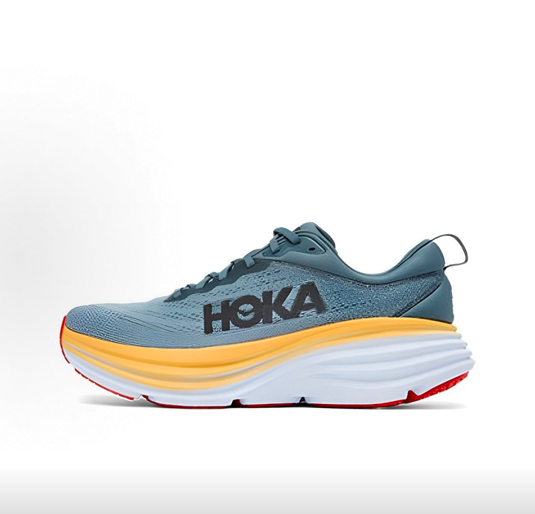 HOKA Bondi 8 Blue Running Sneakers