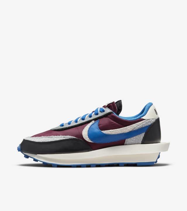 Nike LDWaffle sacai x UNDERCOVER Burgundy Blue DJ4877-600