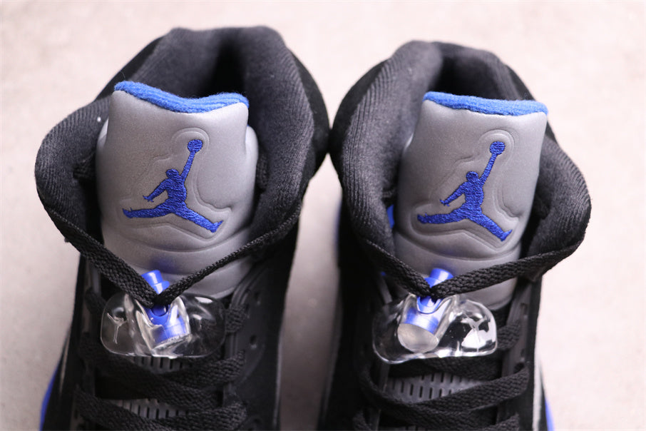 Air Jordan 5 Stealth 2.0 Black Blue Sneakers CT4838-004