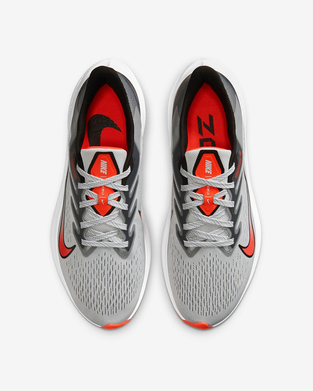 Nike Zoom Winflo 7 Running Shoes Grey Red CJ0291-012