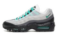 Nike Air Max 95 Black Grey White Blue Sneakers