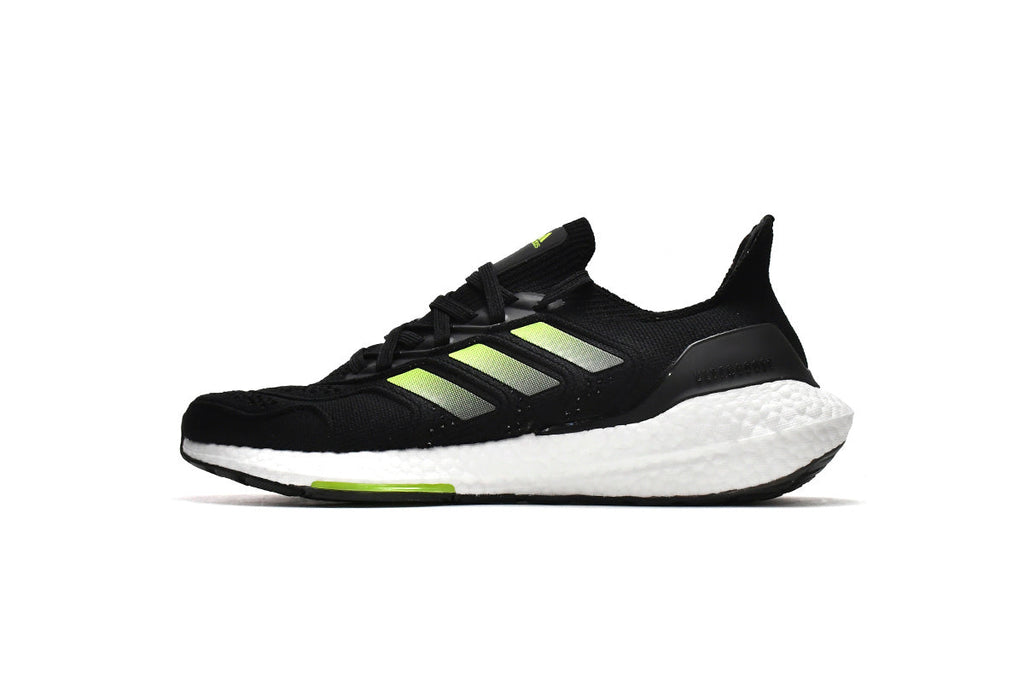 adidas UltraBoost 22 H01172 Black Green Running Shoes
