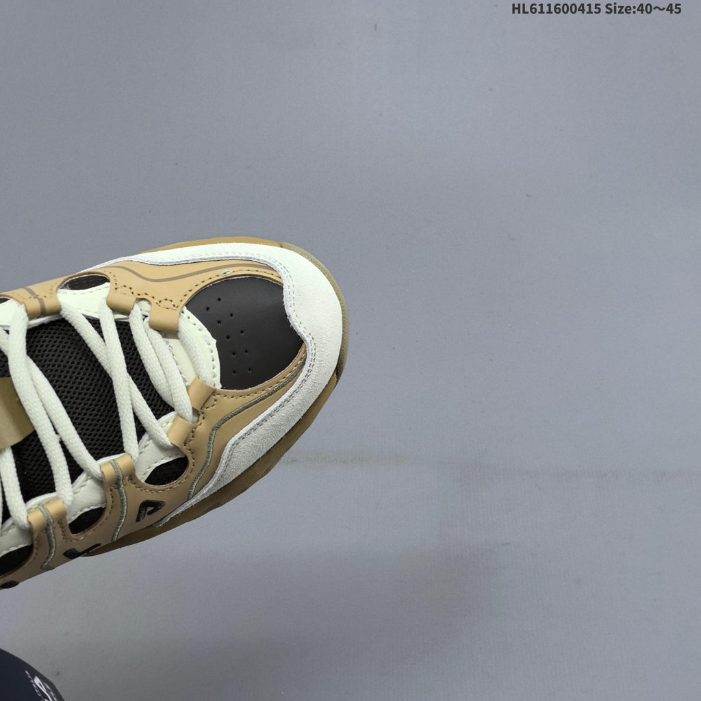 FILA Muffin WE Low-Top Sneakers, Tan and Cream F12M541106FTW