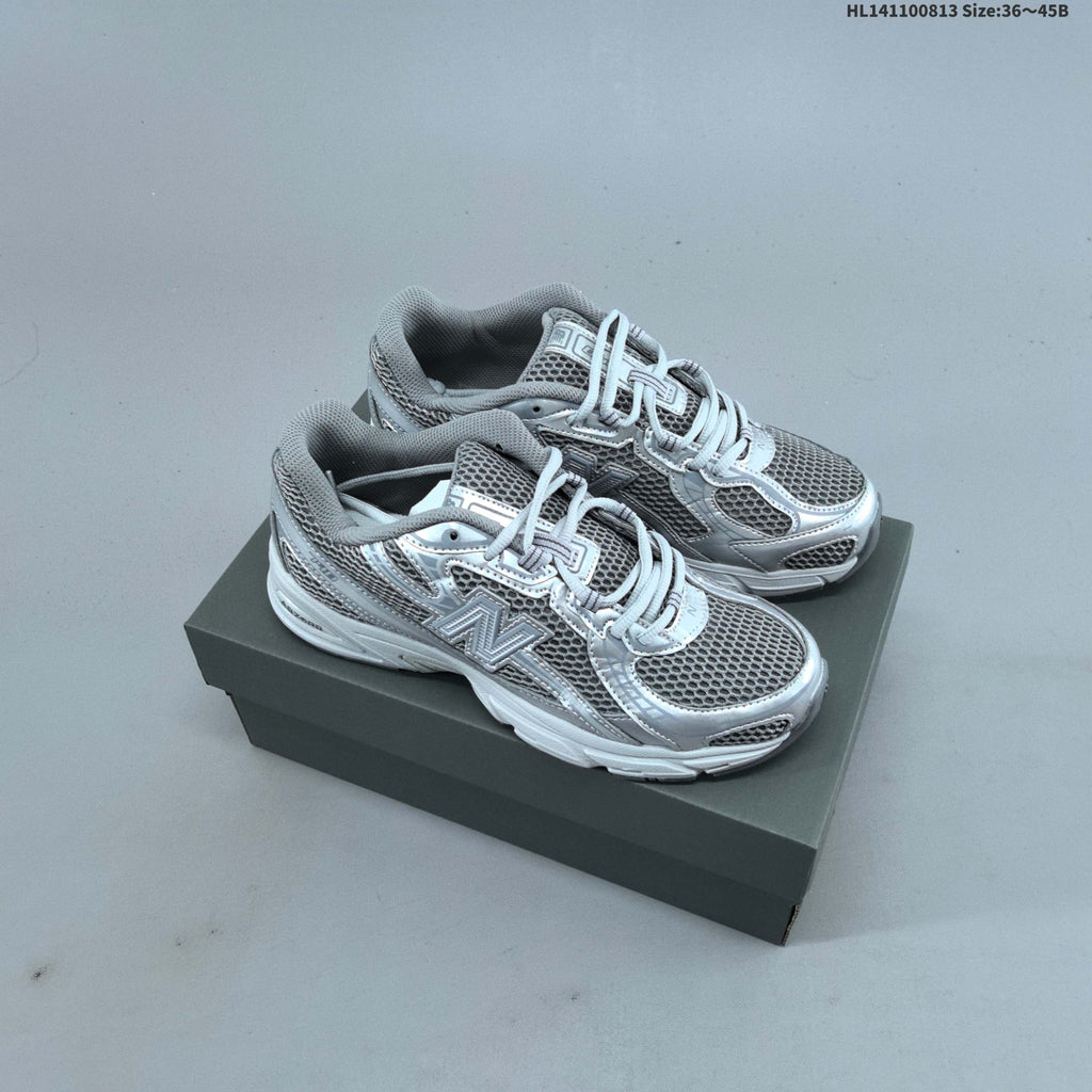 New Balance 740 Sneakers in Grey and Silver CR740MG