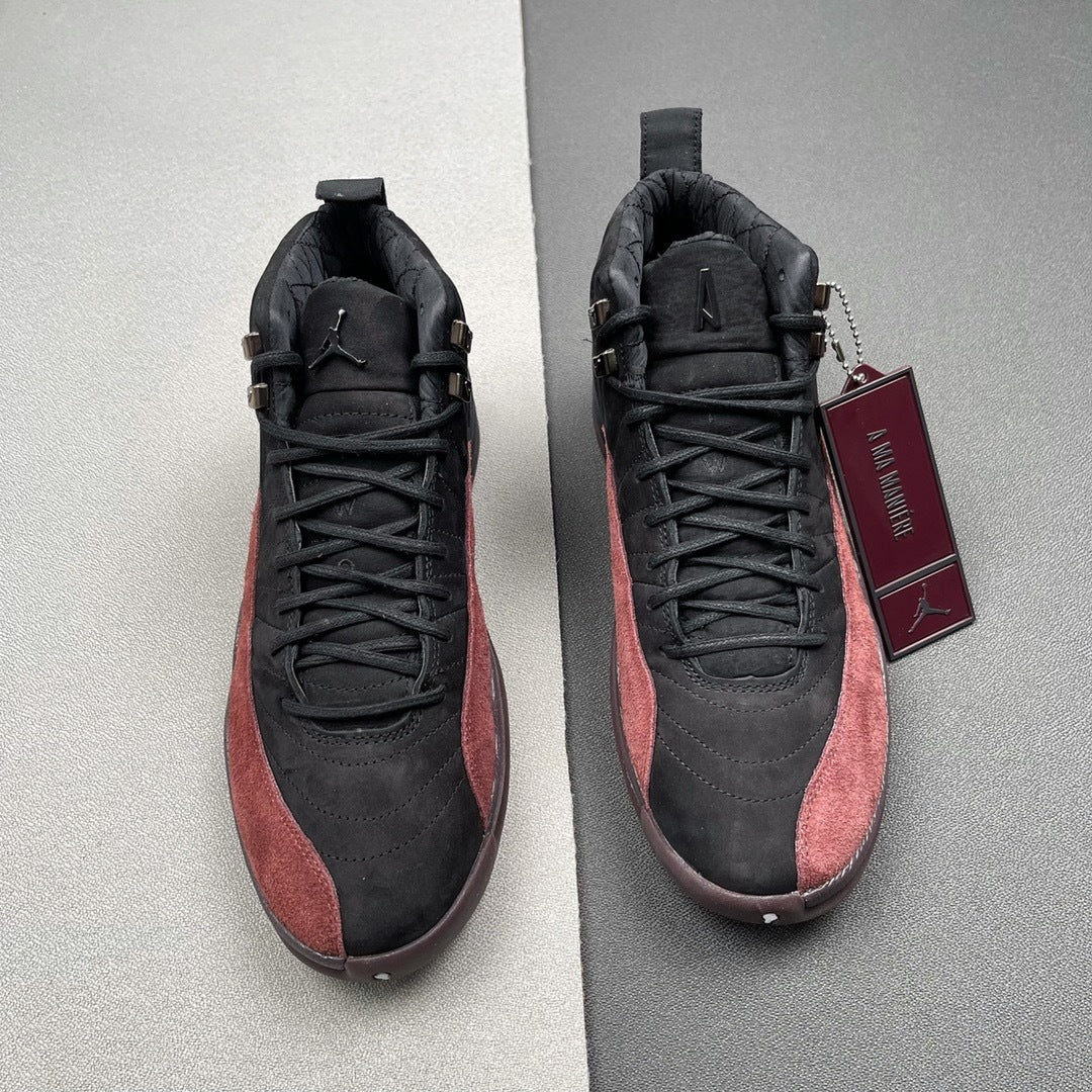 Jordan 12 Retro A Ma Maniére Black Burgundy DV6989-001