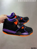 Nike Air Flight 89 Raptors Black Purple Orange Sneakers