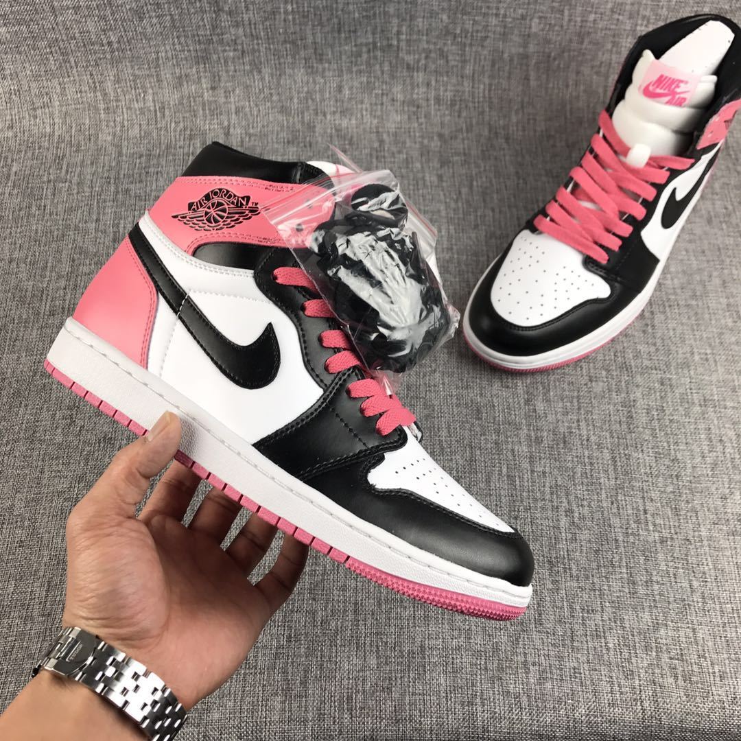 Jordan Air Jordan 1 High Sneakers Pink Black White 861428-101