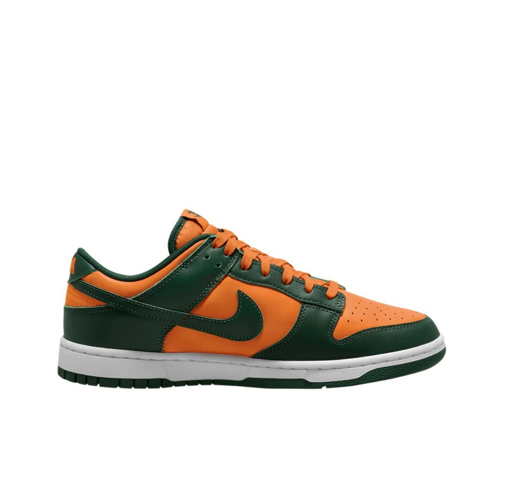 Nike Dunk Low Miami Hurricanes Green and Orange DD1391-300