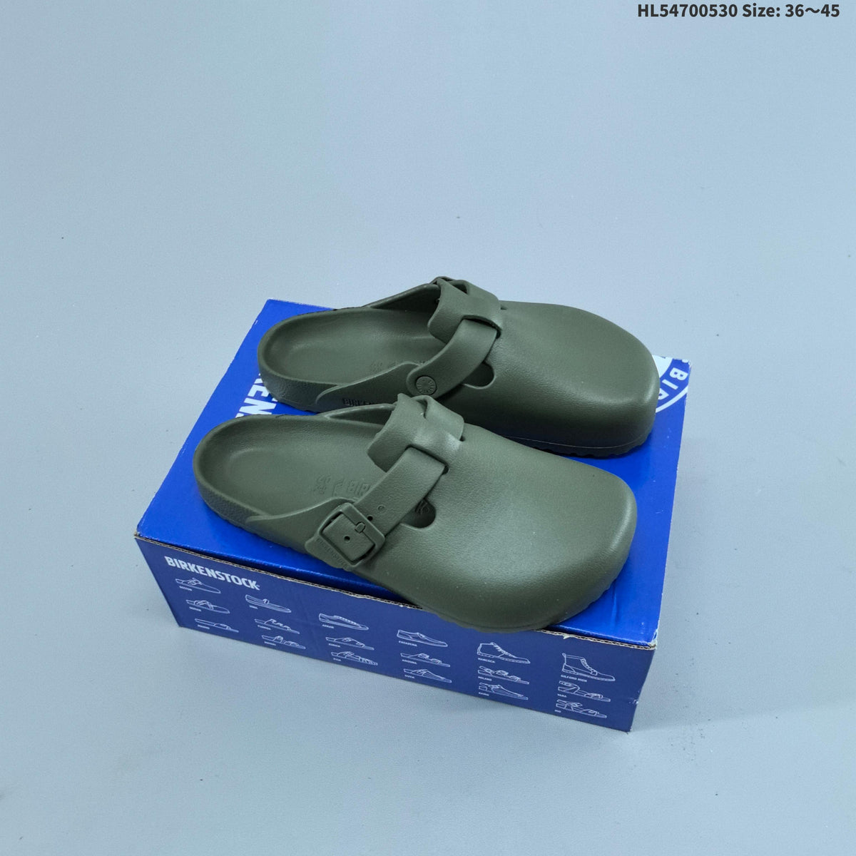 Birkenstock Boston Clog-Style Sandal with Adjustable Strap