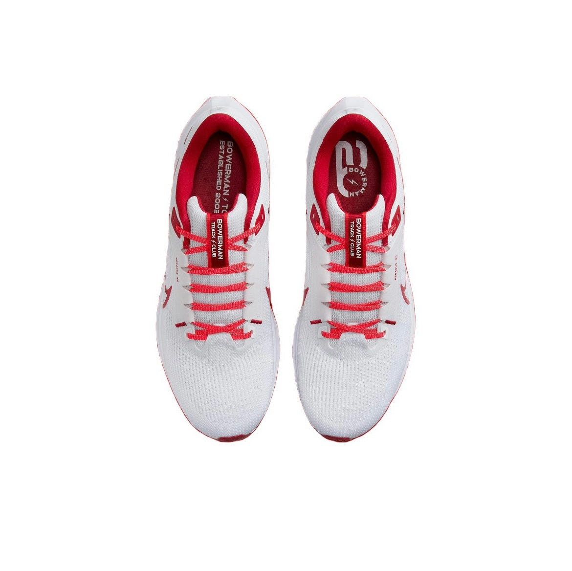 Nike Air Zoom Pegasus 40 White Red Running Shoes FJ2844-100