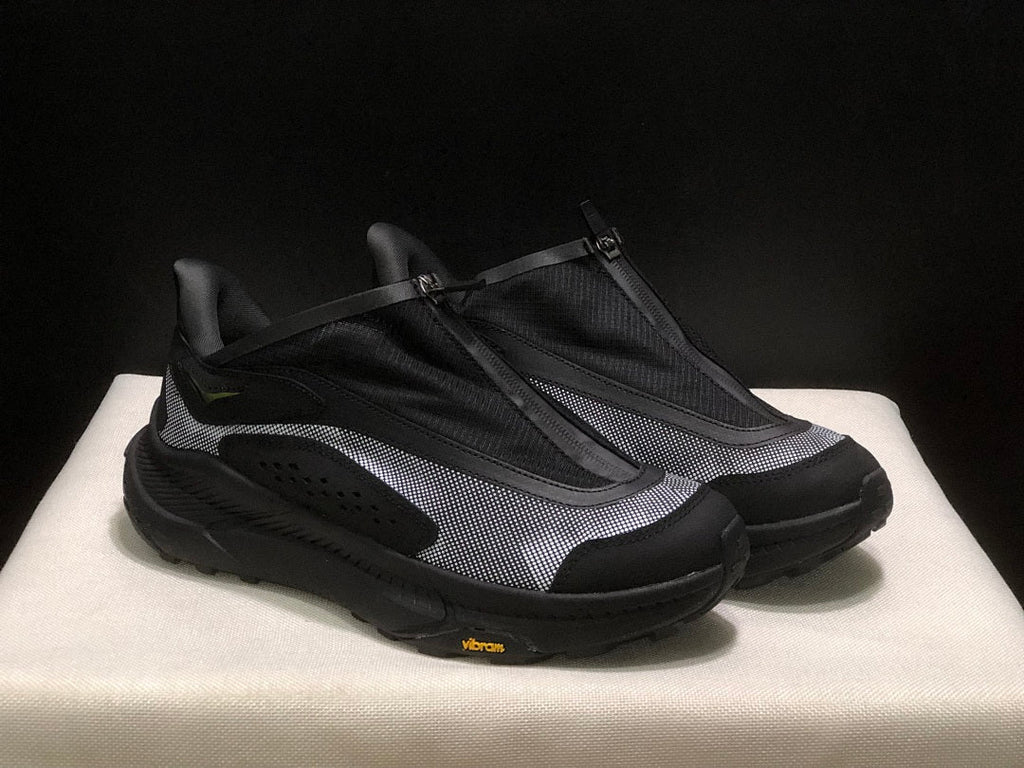 HOKA Project Transport Zip Sneakers in Black