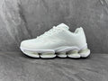 New Balance White Sneakers with Segmented Sole