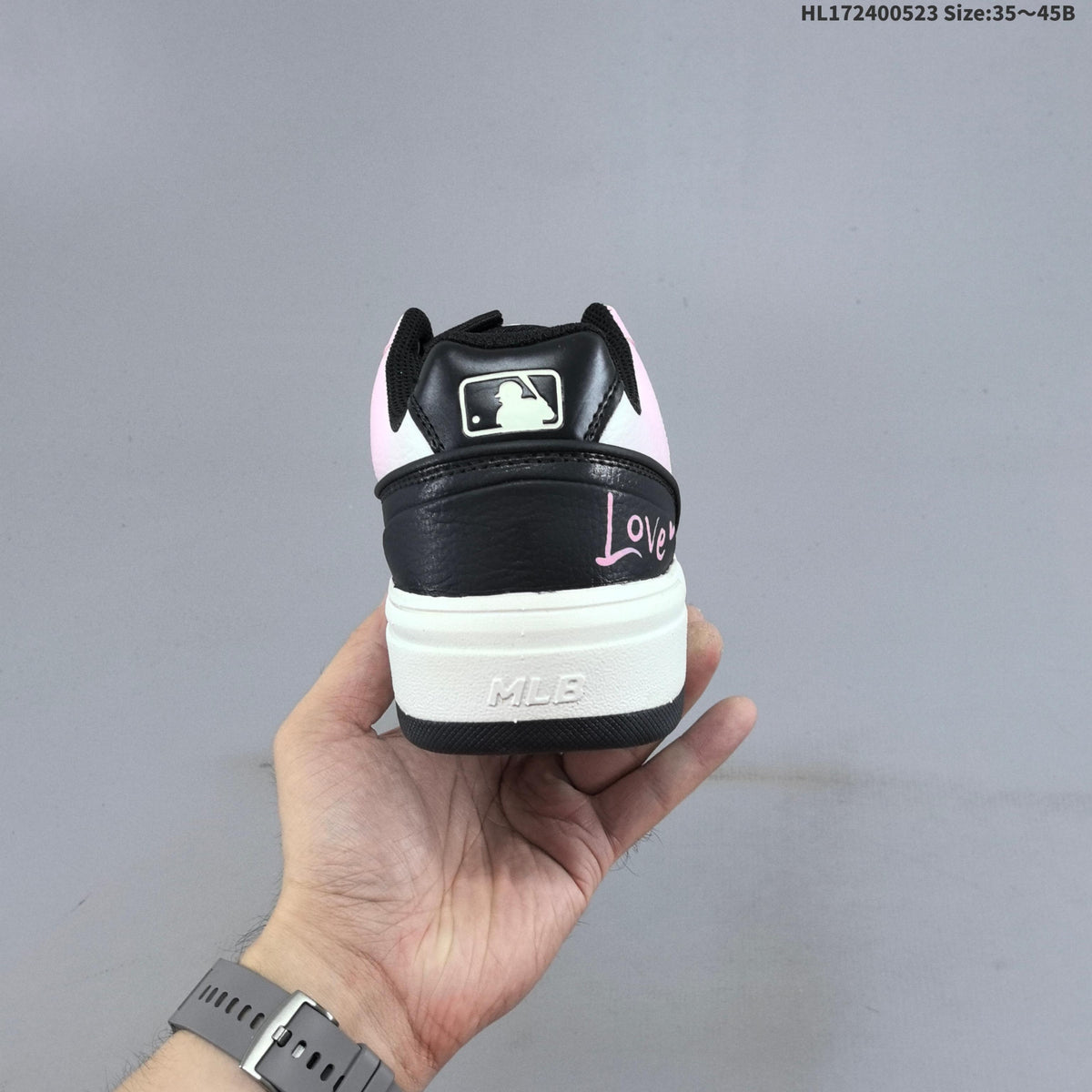 MLB Chunky Liner Low-Top Sneakers Pink White Black