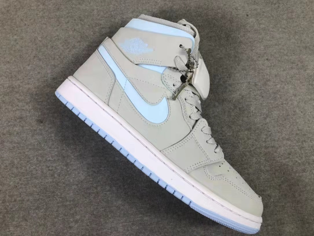 Jordan Air Jordan 1 WMNS High Zoom Grey Blue Sneakers