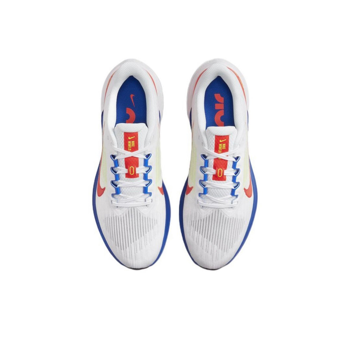 Nike Air Winflo 9 Running Shoes DX3355-100 White Red Blue