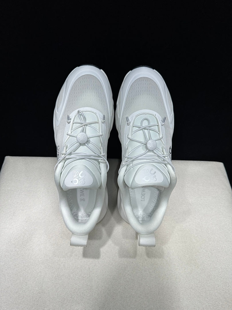 On x LOEWE Cloudventure 3.0 White Sneakers
