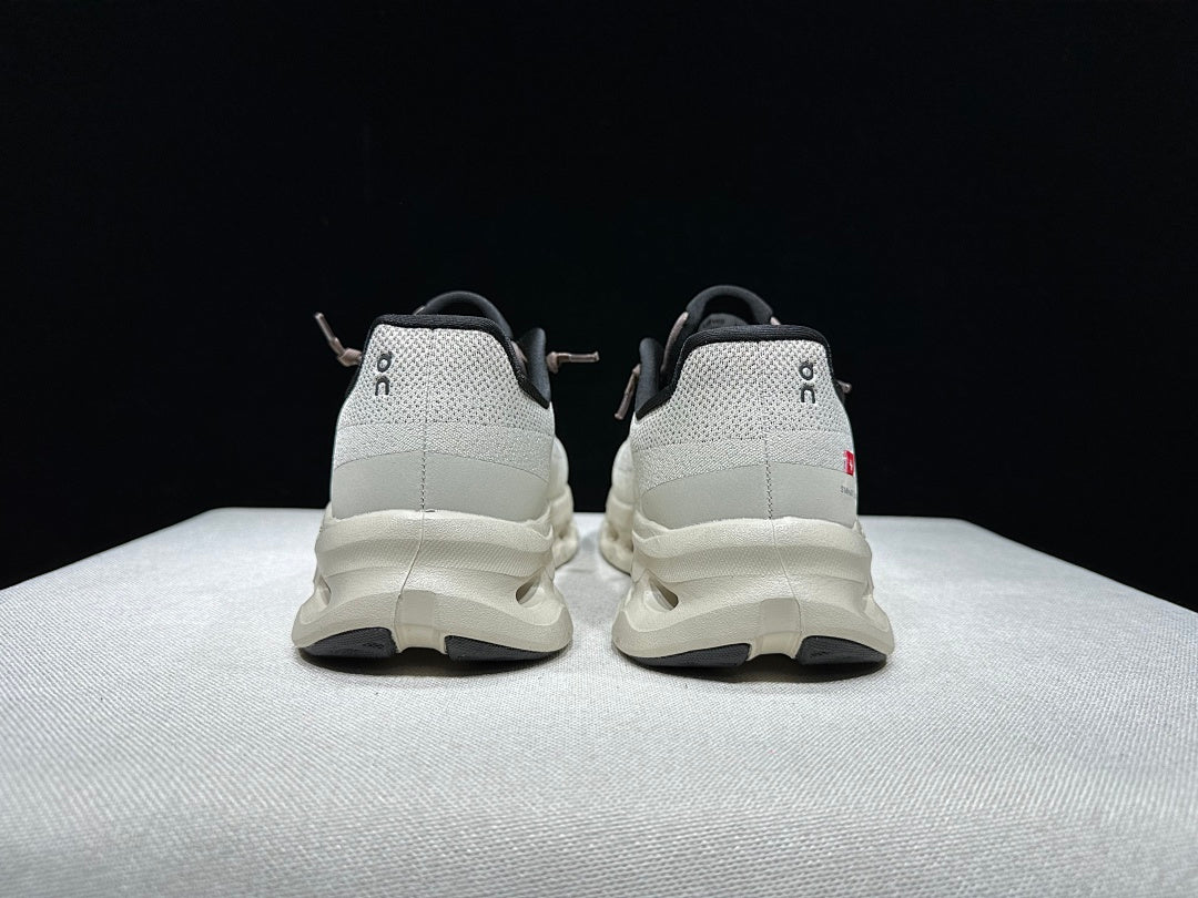 On Cloudtilt Sneakers, Light Gray and Black