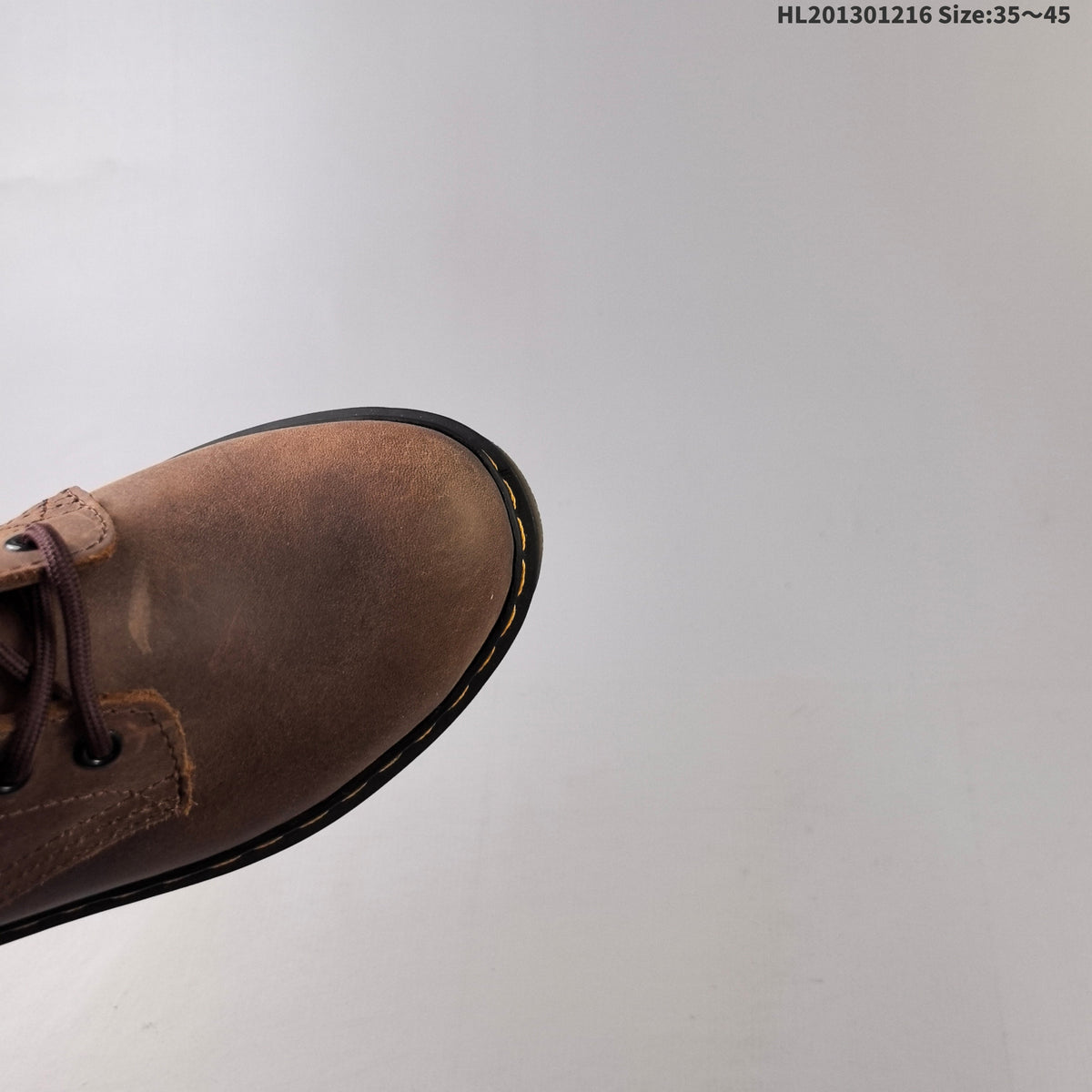 Dr. Martens 1460 Brown Platform Lace-Up Boots