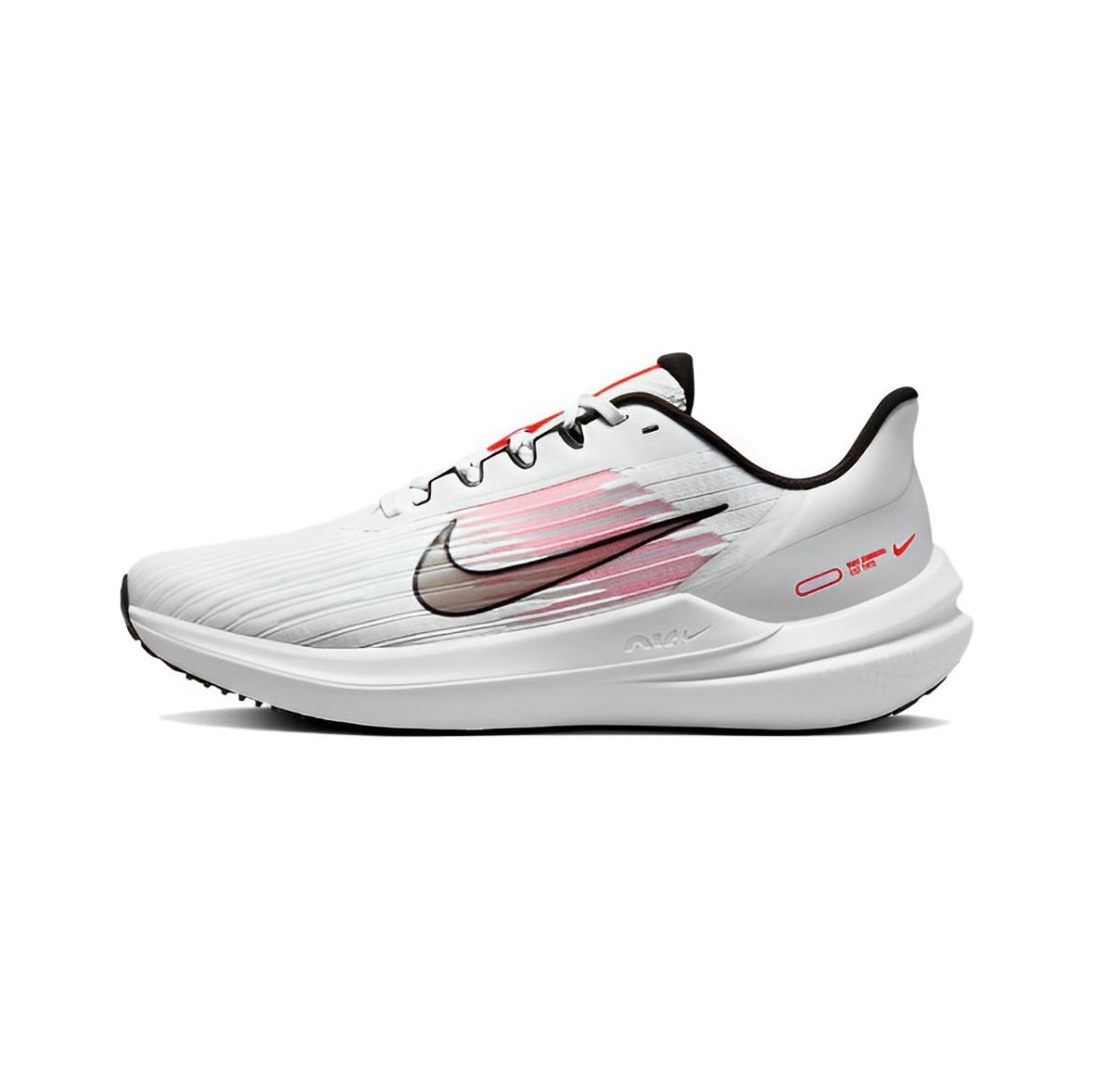 Nike Air Winflo 9 Running Shoes White and Pink DD6203-009