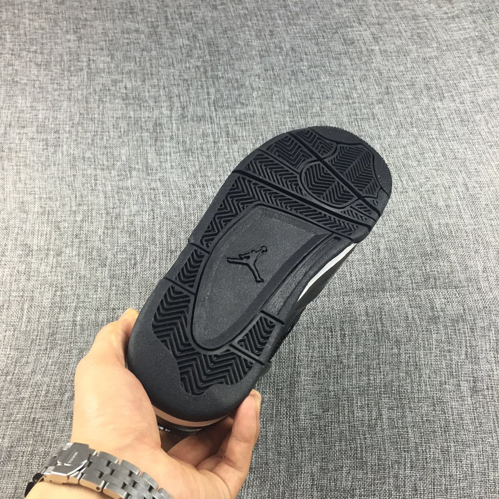 Jordan Air Jordan 4 Black Glossy Sneakers