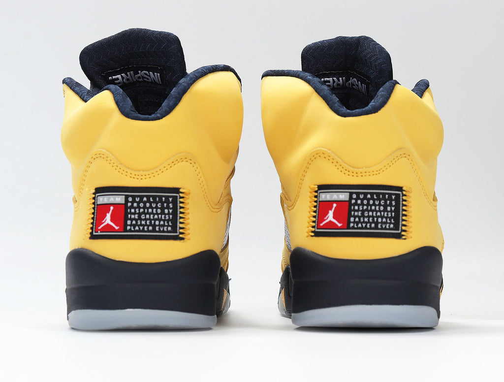Jordan Spizike Black Yellow High-Top Sneakers CQ9541-704