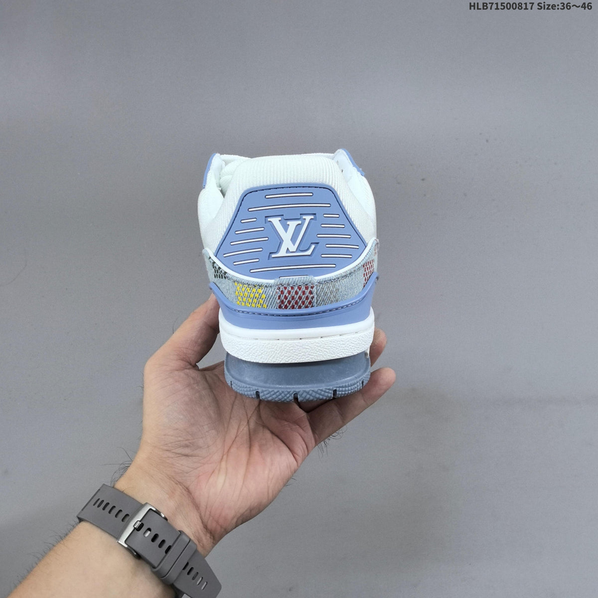 Louis Vuitton Archlight Sneaker in Blue Denim Print