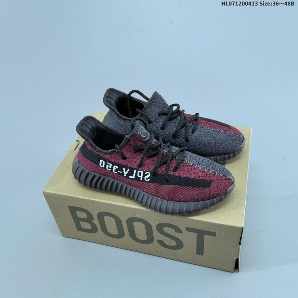 Adidas Yeezy 350 V2 Knit-Look Lifestyle Sneakers