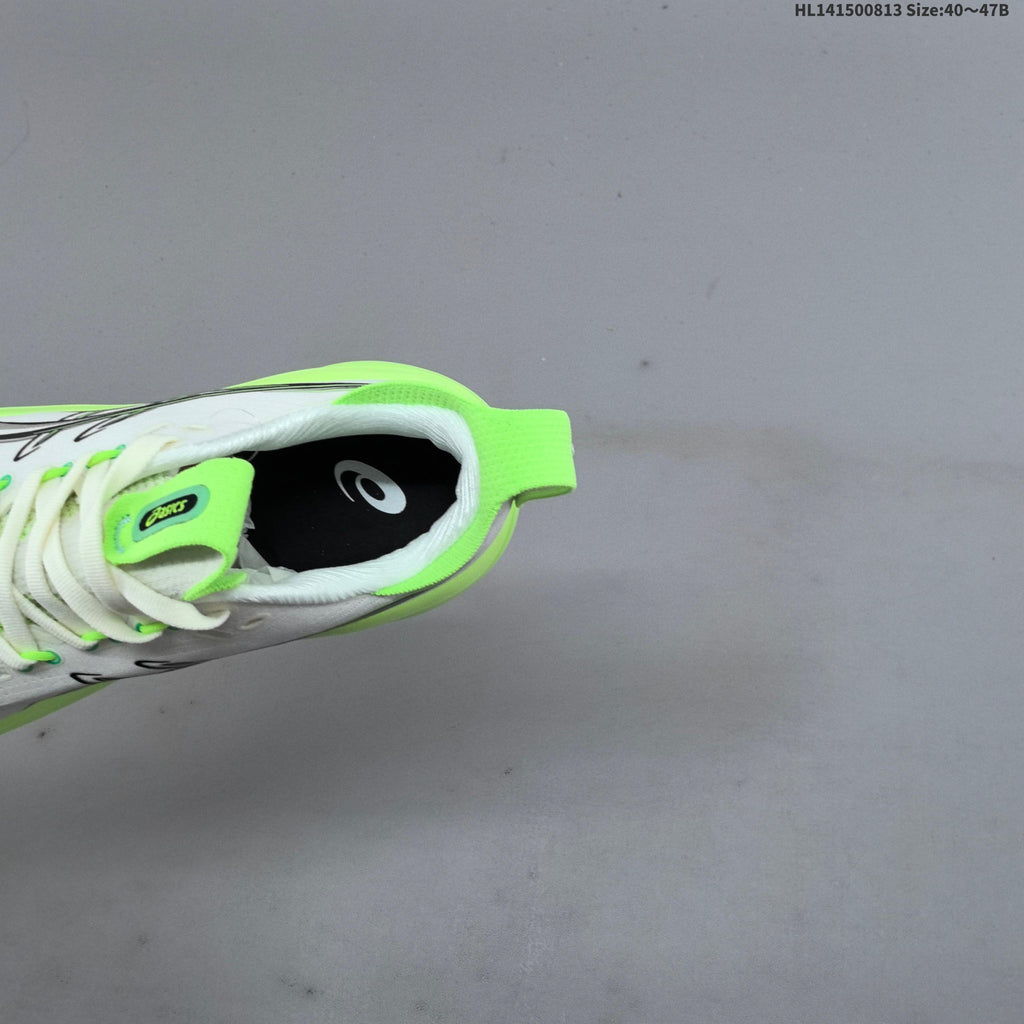 ASICS Gel-Nimbus 28 Running Shoes White Neon Green