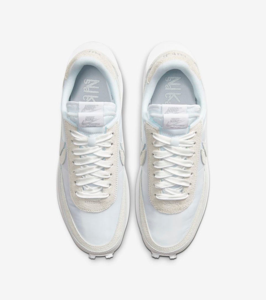Nike x sacai LDV Waffle White Nylon Sneakers BV0073-101