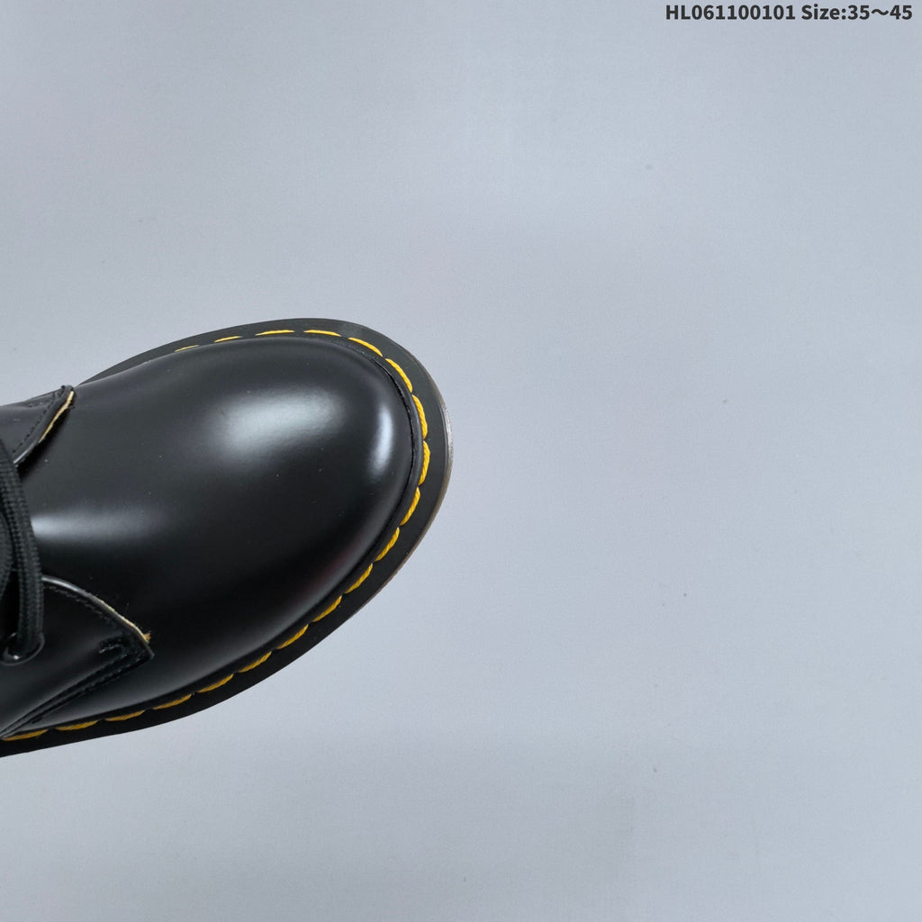 Dr. Martens Sinclair Black Platform Lace-Up Shoes