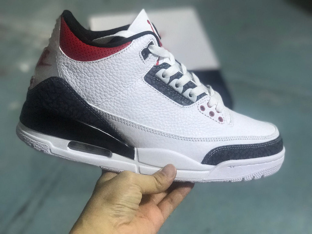 Jordan Air Jordan 3 Retro SE Sneakers White Fire Red Black