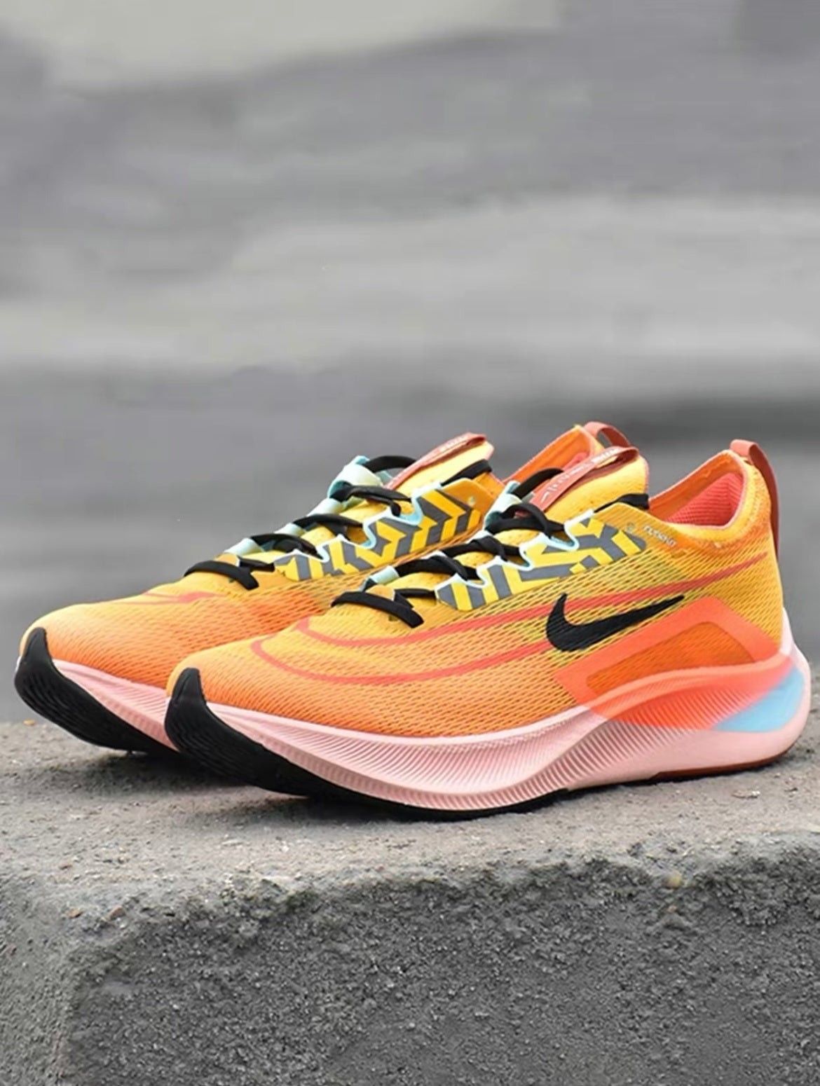 Nike Zoom Fly 4 Running Shoes Yellow DO2421-739