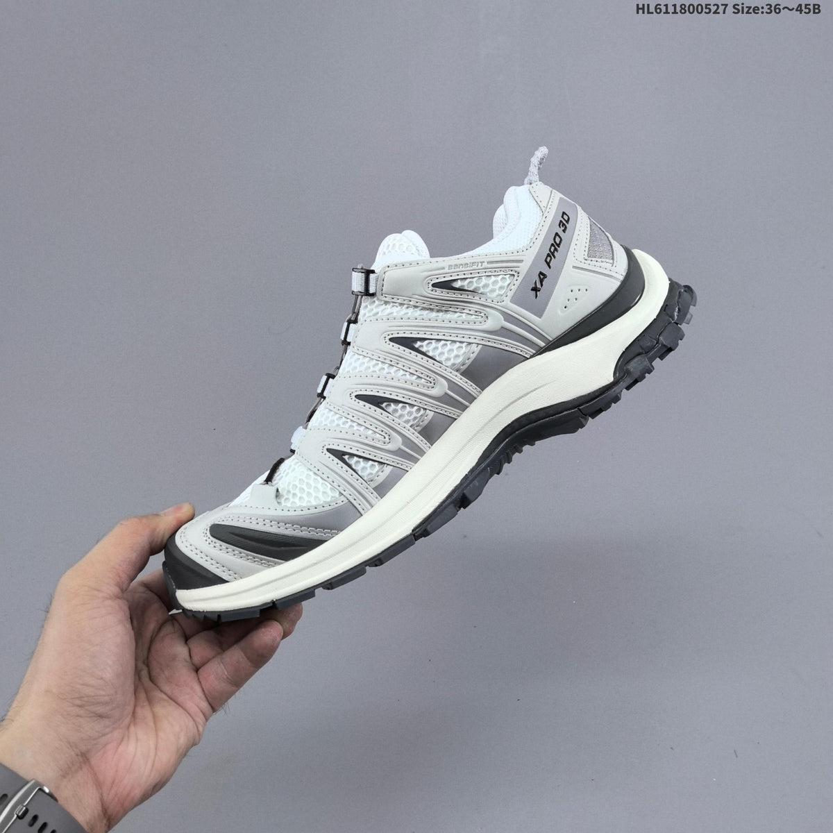 Salomon XA Pro 3D Seasonal Trail Running Shoes White Grey