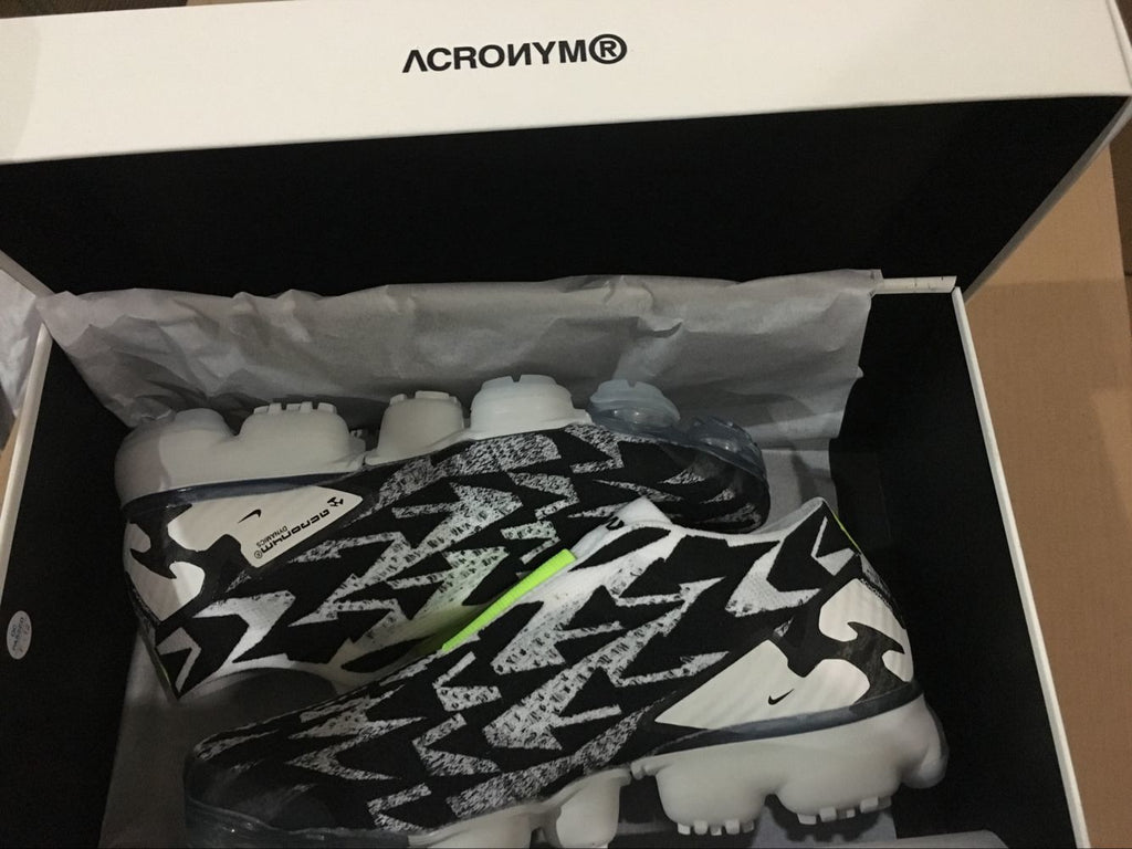 Nike Air VaporMax Moc 2 Acronym Black White Volt AQ0996-001