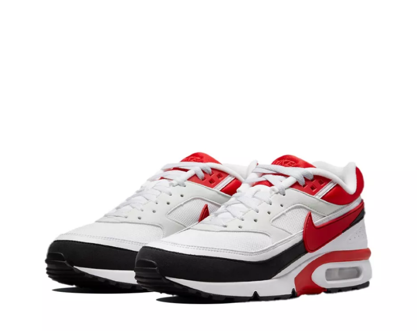 Nike Air Max BW Sneakers White Red Black