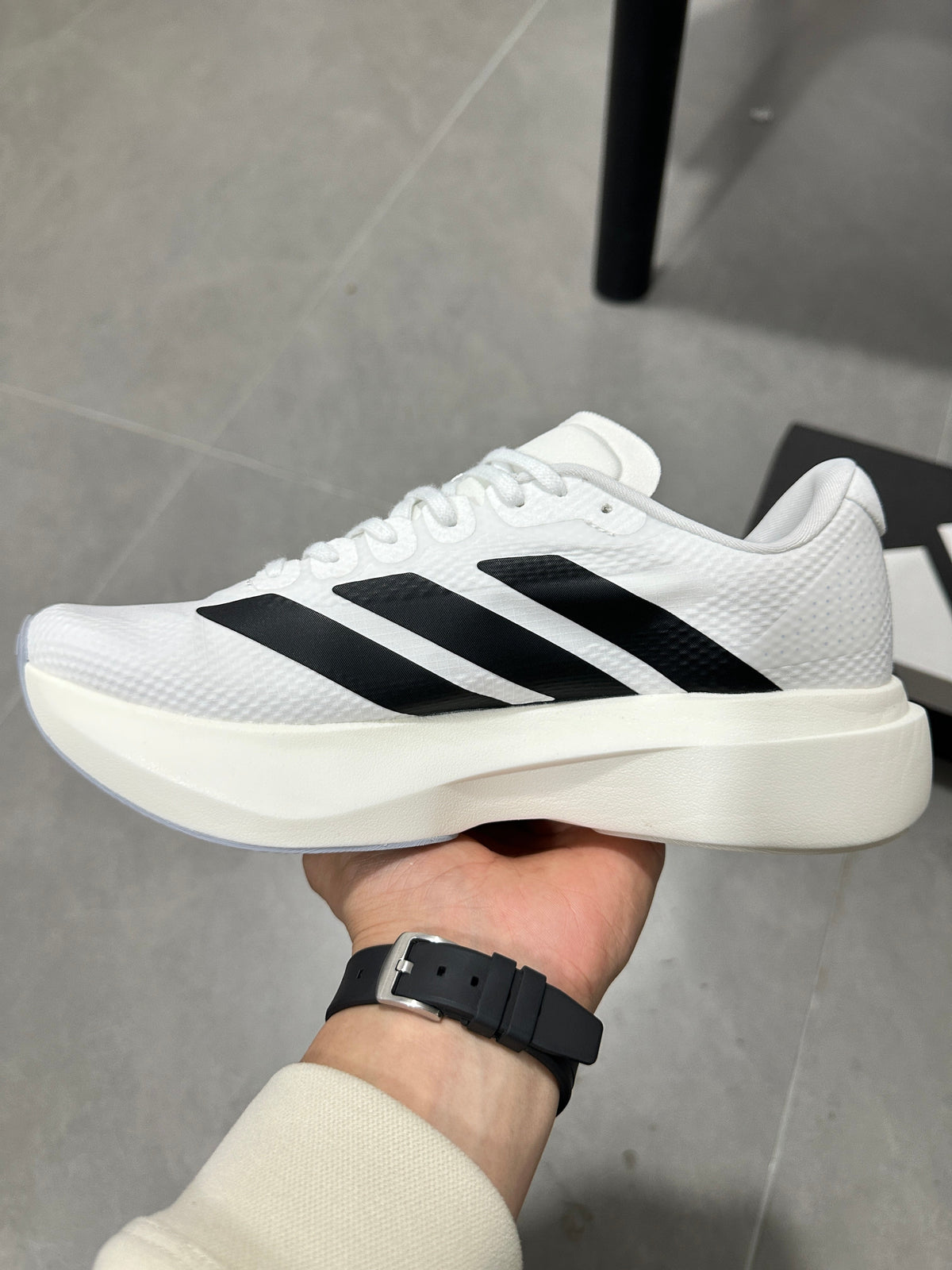 adidas Adizero Lightstrike Pro White Running Shoes JR4736