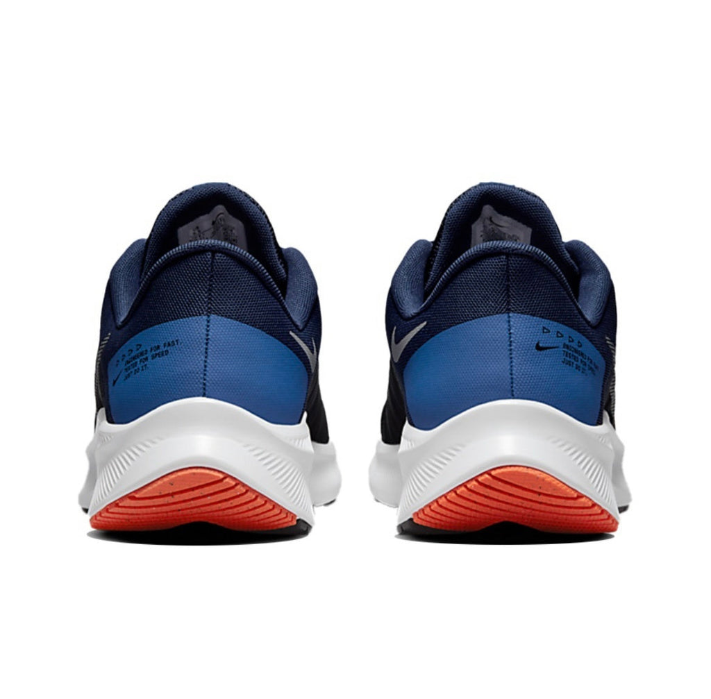 Nike Quest 4 Running Shoes Black Blue DA1105-004
