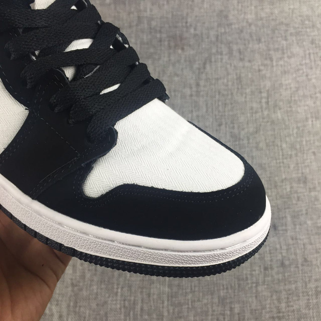 Jordan Air Jordan 1 High Black White Pink Sneakers