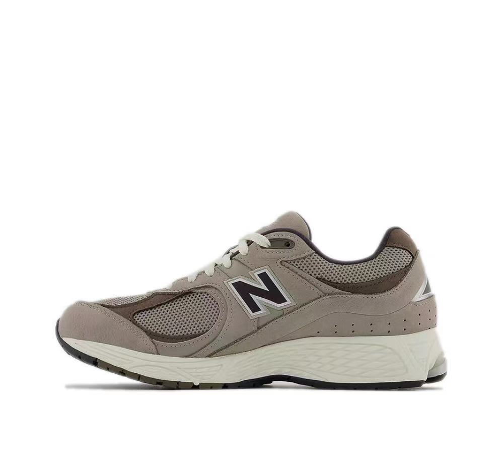 New Balance M2002RAW Sneakers in Taupe and Cream