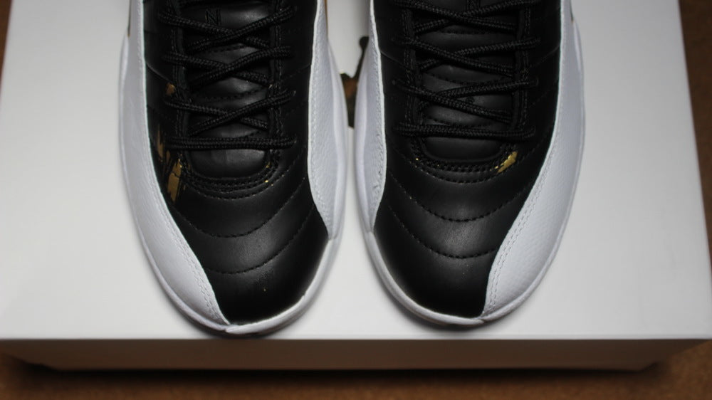 Jordan Air Jordan 12 Wings Black White Gold Sneakers 848692-033