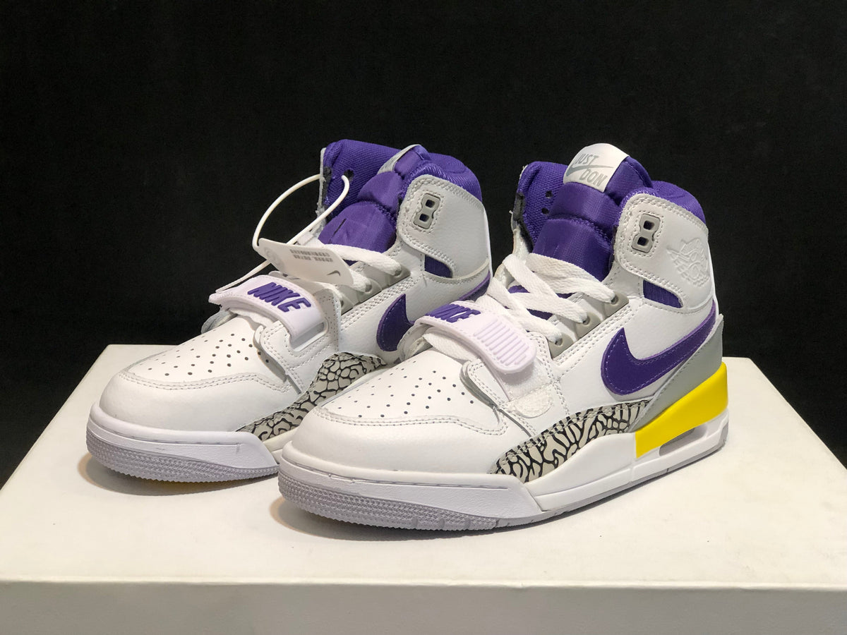 Jordan Air Jordan Legacy 312 Lakers White Purple Sneakers AT4040-157