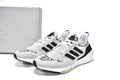 adidas UltraBoost 22 GX5573 White Black Zebra Running Shoes