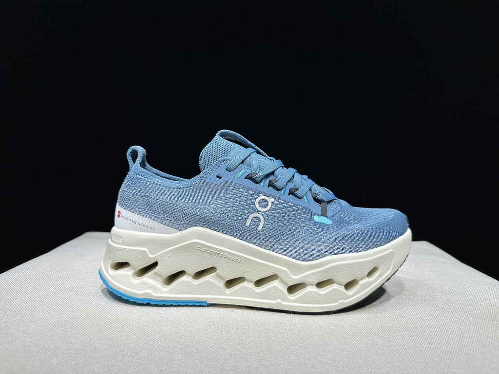 On Cloudsurfer Max Blue Running Sneakers