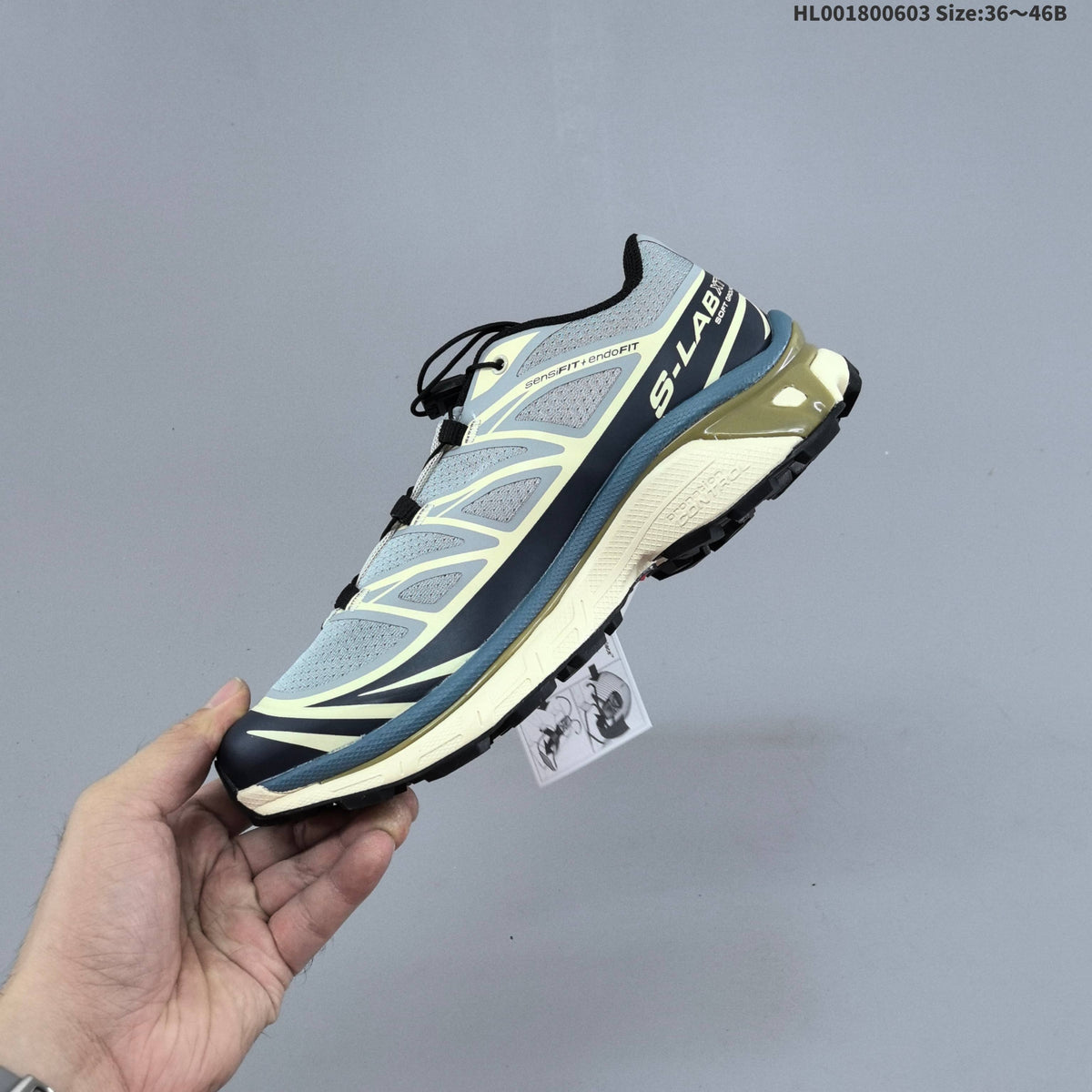 Salomon XT-6 GTX Trail Running Shoes in Gray