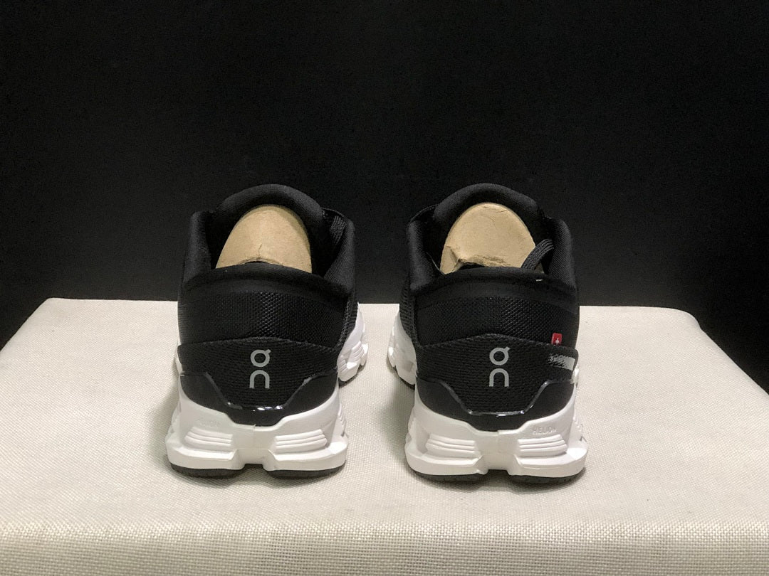 On Cloud X 4 Black and White Sneakers