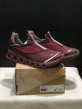 On Cloud X 4 Coast Slip-On Sneakers Burgundy Red