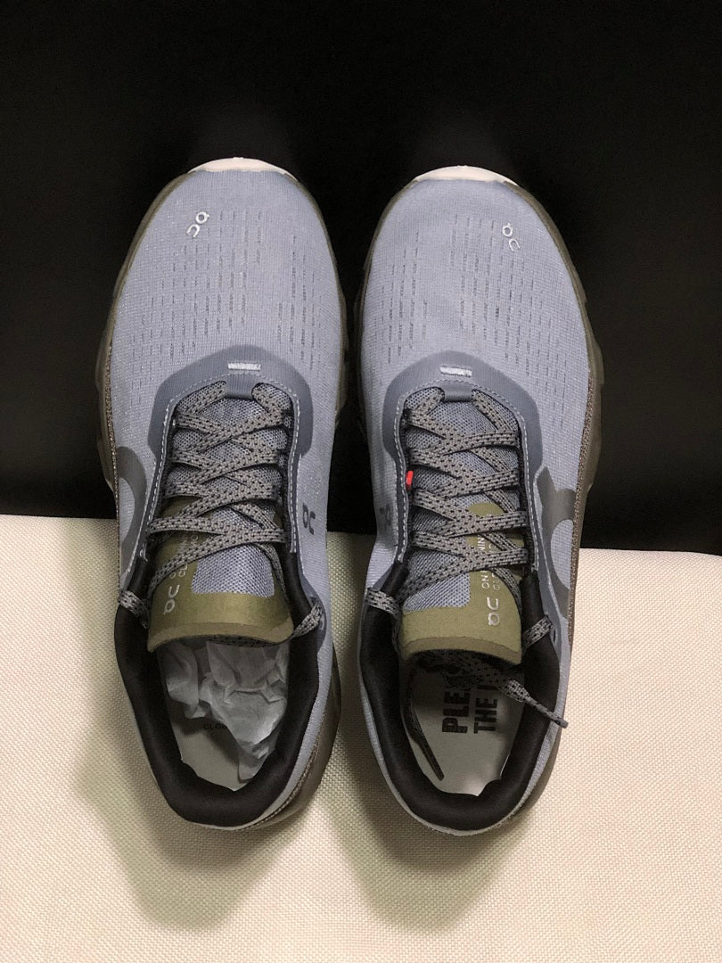 On Cloudmonster 2 PLEASURES Sneakers in Gray and Olive