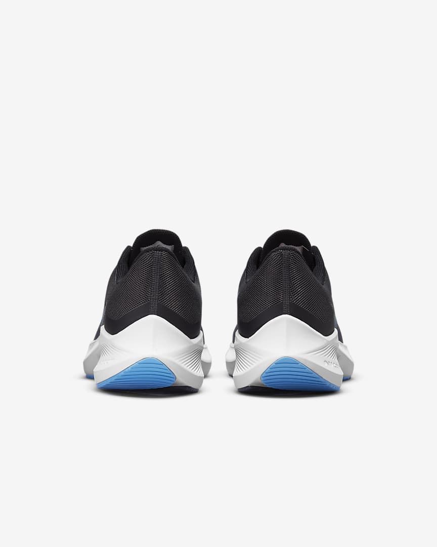 Nike Zoom Winflo 8 Running Shoes, Black Blue CW3419-007