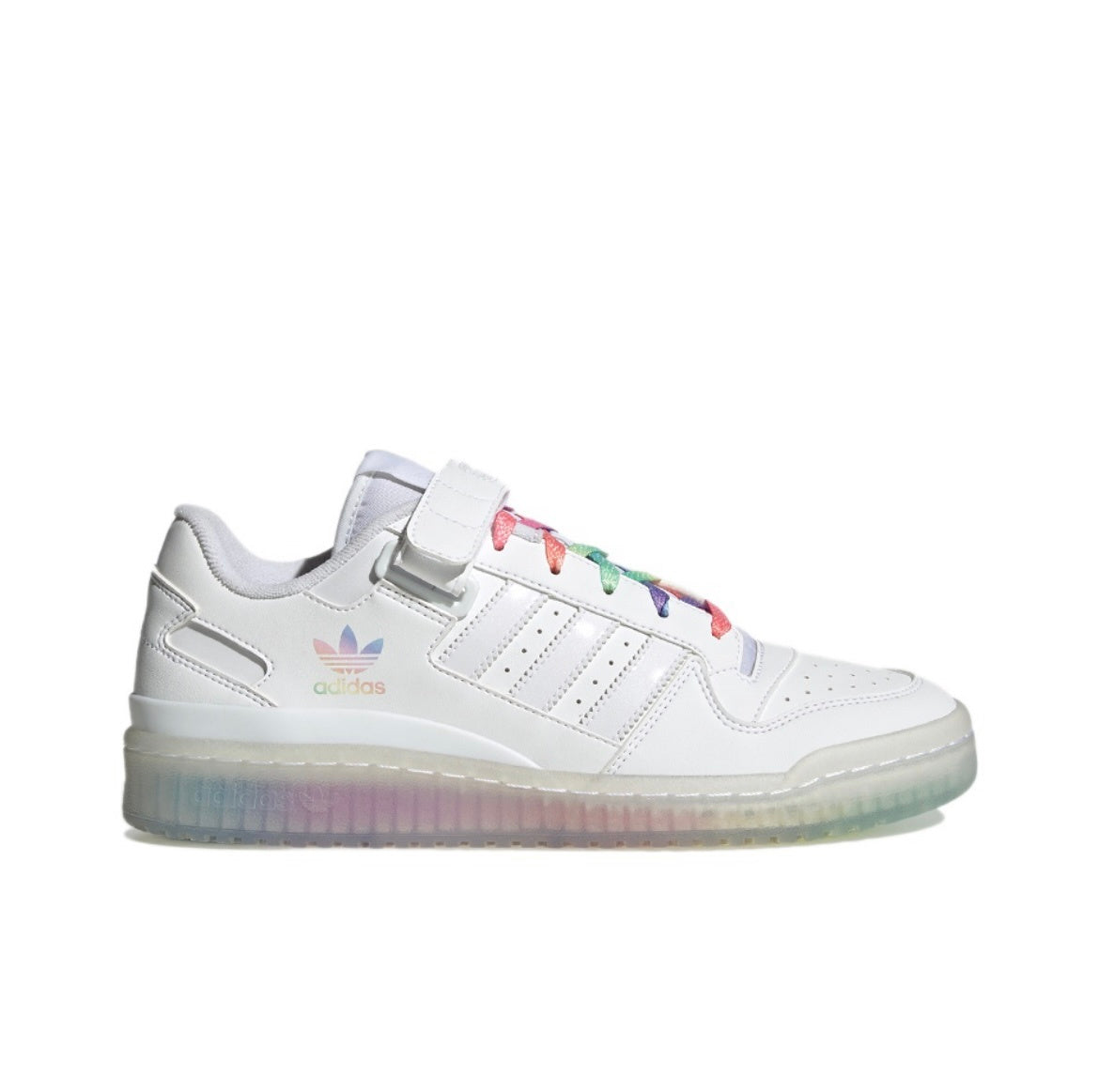 Adidas Originals Forum 84 Low White Rainbow Sneakers GX2722